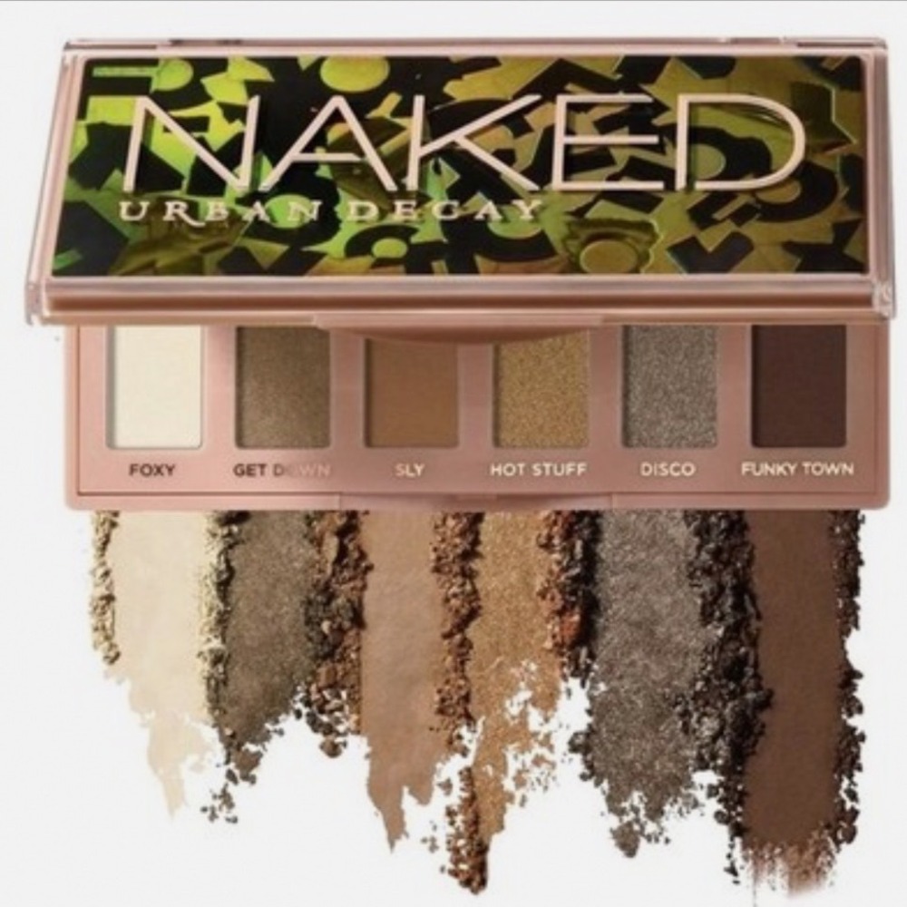 Urban Decay Naked Foxy Mini Eyeshadow Palette 6 Shades Neutral Shimmer